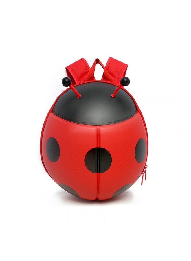 Supercute 3D Backpack Lady Bug Design Red Color - Image 1